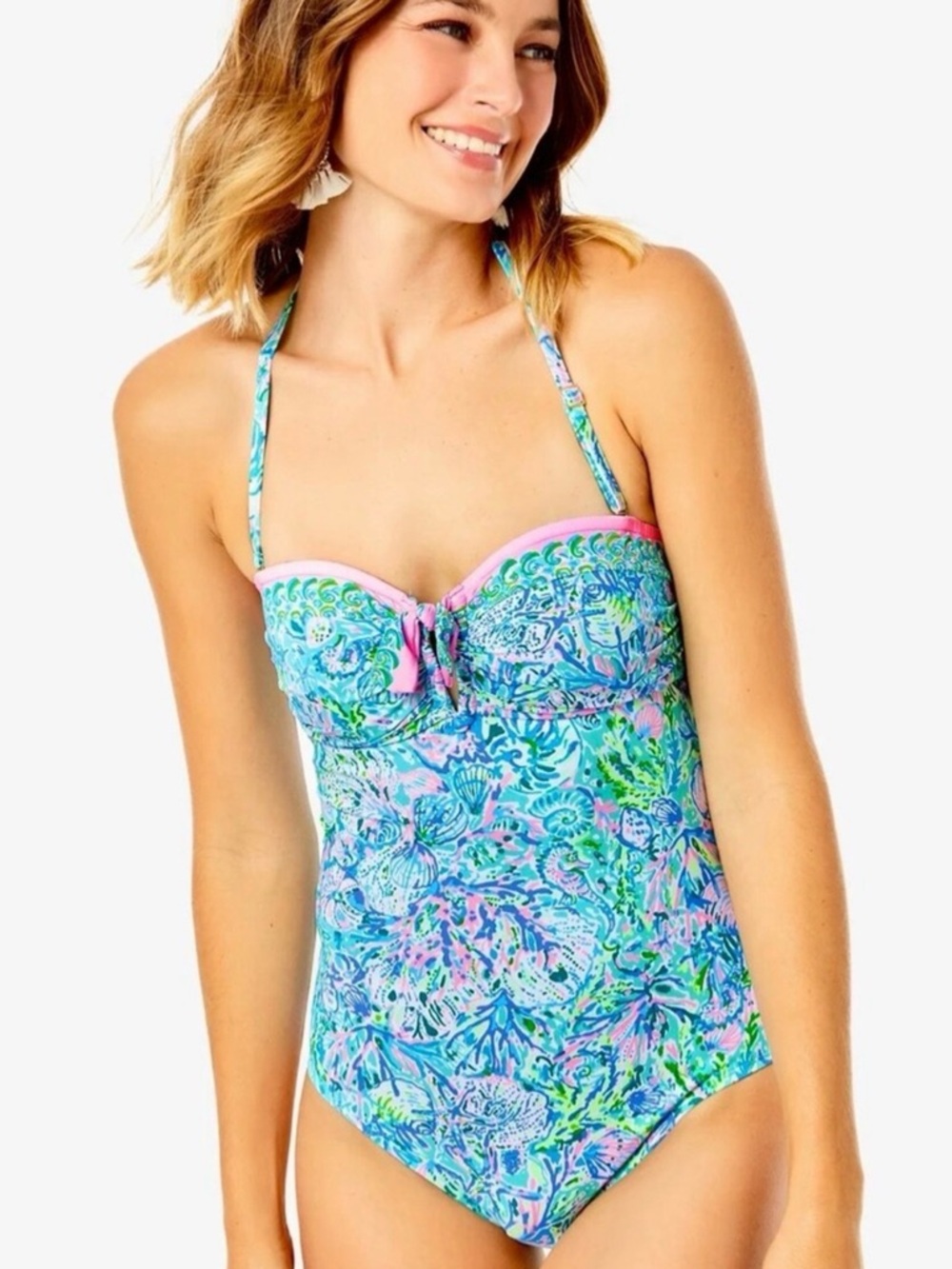 🌺 Lilly Pulitzer Jagger One Piece Swimsuit – Soleil It On Me - Picture 3 of 8